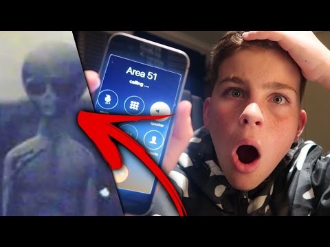 CALLING AREA 51!!! AN ALIEN ANSWERED OMG!!!