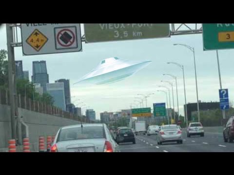 UFO Sightings 2016 | UFOs Caught On Tape | UFO along highway