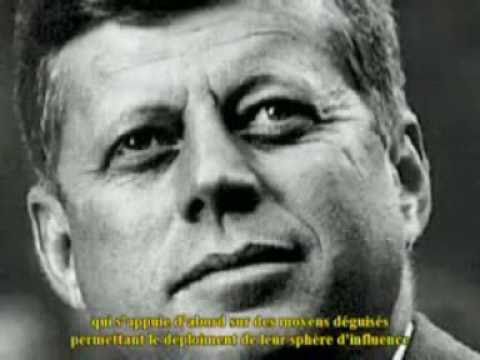 John Kennedy JFK 1963  ! Speech – 10 days before – Secret societies