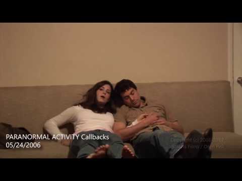 PARANORMAL ACTIVITY Katie & Micah auditions – entirely improvised!