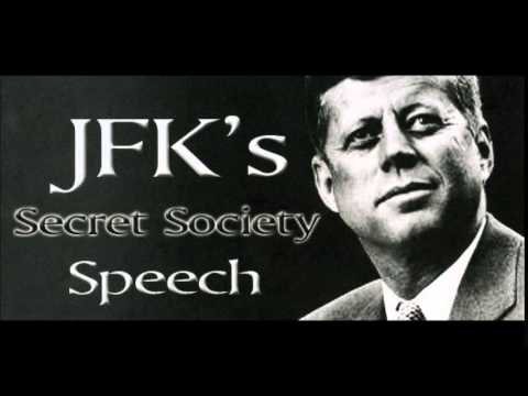 John F. Kennedy Secret Societies, Conspiracy Speech (full version)
