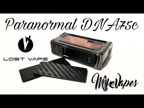 LOST VAPE PARANORMAL DUAL 18650 DNA75C COLOR SCREEN – Mike Vapes