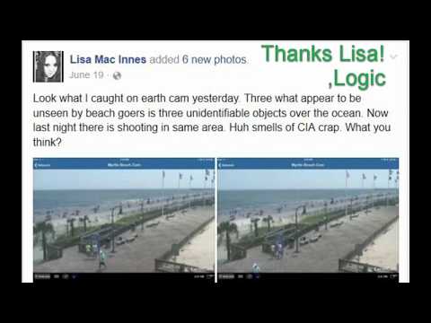 UFO/s Sightings THEN Shooting Caught Live on FB?  Hmm?