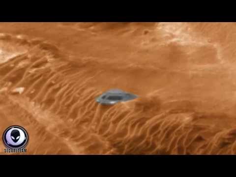 BEST MARS UFO SIGHTINGS [HD] ALIEN SAUCER WITH WINDOWS ON MARS