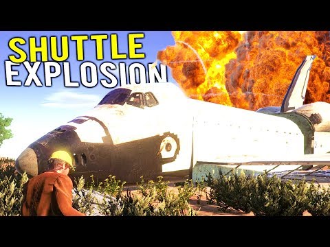 DEMOLITION TEAM BLOWS UP SPACE SHUTTLE IN AREA 51! – Demolish and Build 2018