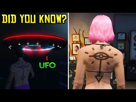 GTA Online DID YOU KNOW? – New UFO Sighting + Rarest Item in the Game (Alien Kifflom Tattoo)