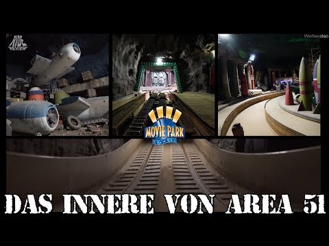 Das Innere von Area 51/ Bermuda Dreieck – Movie Park Germany – Backstage Reportage