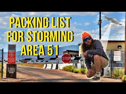 AREA 51 – WHAT TO BRING