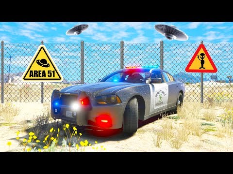 I found a hidden AREA 51 in San Andreas!! (GTA 5 Mods – LSPDFR Gameplay)