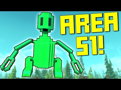 We Stormed Area 51 On Steam and Found These Creations! – Scrap Mechanic Workshop Hunters