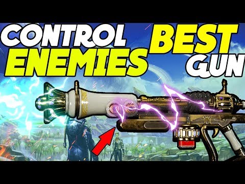 THE OUTER WORLDS MIND CONTROL RAY | THE OUTER WORLDS BEST  WEAPONS