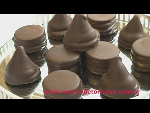 Conitos de dulce de leche y Alfajorcitos de Chocolate – Recetas de Tortas YA!