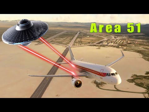 Vuelo De Las Vegas Al Area 51 y Vuelta a Las Vegas | Flight Simulator 2020