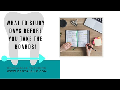 What To Know 2 Days Before You Take The Board Exam for Dental Hygiene Students