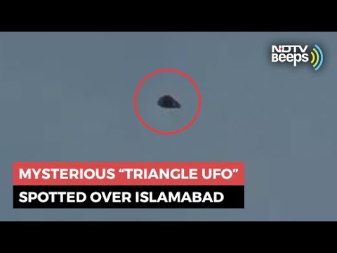 Mysterious “Triangle UFO” Spotted In Islamabad Skies