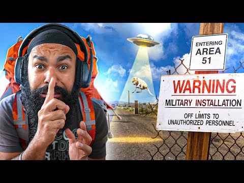 I AM GOING TO AREA 51 TO MEET ALIENS 😨