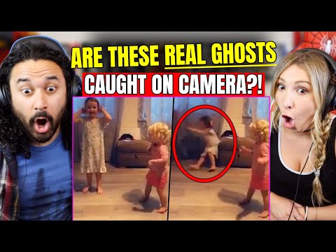 Are These REAL GHOSTS Caught on Camera? REACTION!! (Scary Slapped Ham Videos)