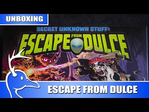 Secret Unknown Stuff: Escape from Dulce – Unboxing / Overview – (Quackalope Unboxing)
