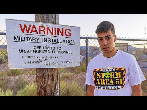 Area 51 || Zona de MAXIMA SEGURIDAD (BASE MILITAR)