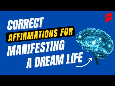 How to feed correct positive affirmations in subconscious mind #ytshorts