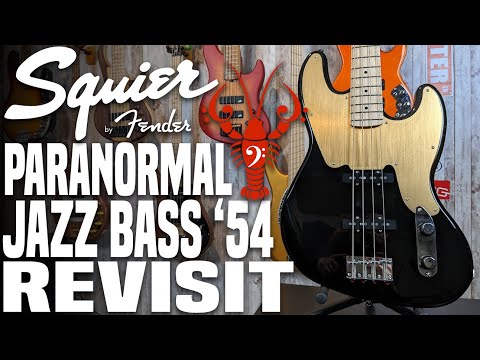 Squier Paranormal Jazz Bass '54 Revisited – Otherworldly Goodness – LowEndLobster Fresh Look